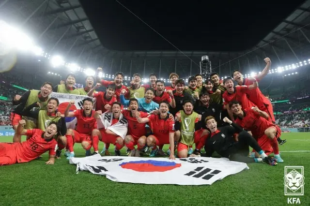 カタールW杯ベスト16入りを果たした韓国、FIFAランキング25位…10年ぶりに最高ランク（画像提供:wowkorea）