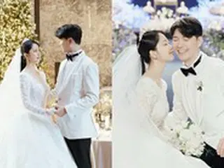 ”奇跡みたいな日々”…パク・スホン、結婚式の写真公開