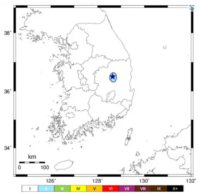 慶尚北道安東南西地域でマグニチュード2.6の地震発生＝韓国（画像提供:wowkorea）