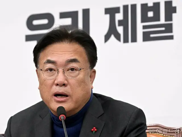 韓国与党“国民の力”のチョン・ジンソク（鄭鎮碩）非常対策委員長（画像提供:wowkorea）