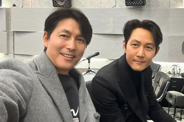 チョン・ウソン＆イ・ジョンジェ、久しぶりに公開された幻想的なツーショット（画像提供:wowkorea）