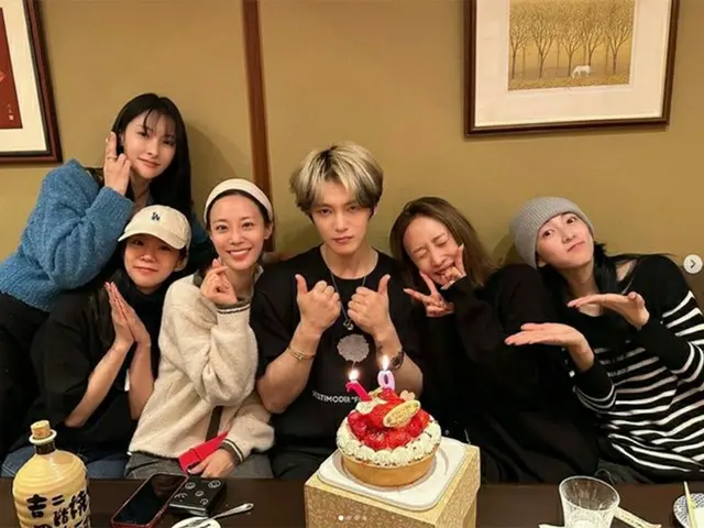 ジェジュン、デビュー19周年を祝ってくれた「KARA」メンバーに感謝（画像提供:wowkorea）