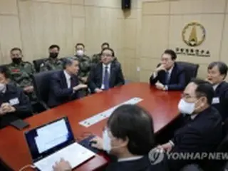 尹大統領　北の無人機「国家機能かく乱が目的、断固対応を」