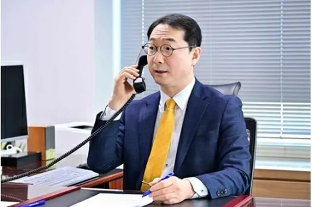 韓国外交部の金健・朝鮮半島平和交渉本部長（同部提供）＝（聯合ニュース）