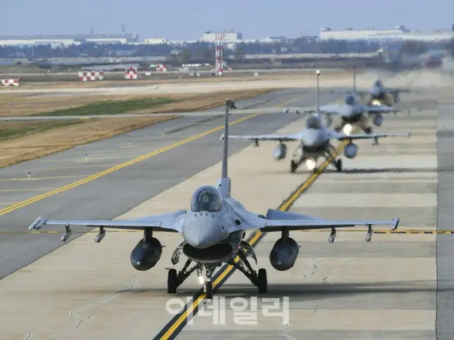 先月墜落したKF-16戦闘機、ナットを締めなかったためエンジン停止＝韓国空軍（画像提供:wowkorea）