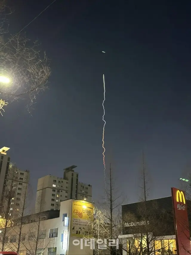 全国で未確認飛行物体目撃...「宇宙発射体試験」に安堵感＝韓国（画像提供:wowkorea）
