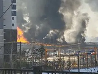 韓国のトンネル火災で死亡者5人の身元確認...人災との批判も
