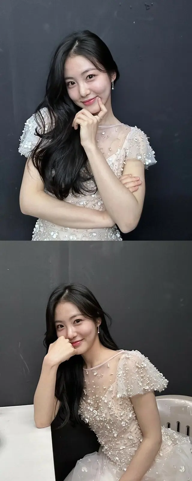 女優シン・イェウンが眩しいドレス姿を披露した（画像提供:wowkorea）