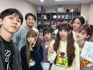 「New Jeans」、新曲発表後初の活動が「沈着マン」？…チュ・ウジェ感激！