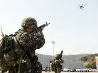 5日に京畿道北部・江原道でドローン侵入対応訓練＝韓国軍地上作戦司令部