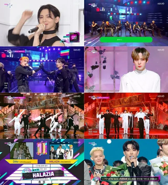 「ATEEZ」、カムバックと同時に1位獲得！…「ATINY、愛してる」＝「ミュージックバンク」（画像提供:wowkorea）