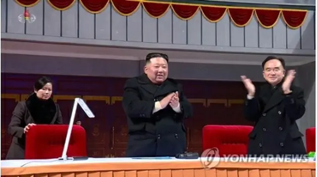 金正恩氏（朝鮮中央テレビの映像より）＝（聯合ニュース）≪転載・転用禁止≫