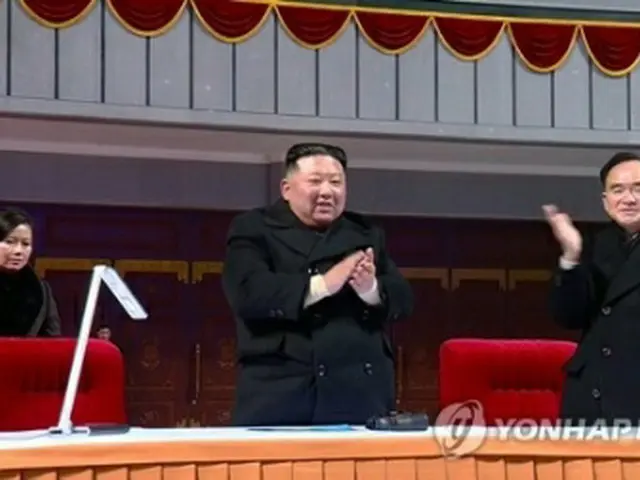 金正恩氏（朝鮮中央テレビの映像より）＝（聯合ニュース）≪転載・転用禁止≫