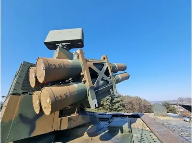 ２２年１２月２９日、北朝鮮の無人機による挑発を想定した韓国軍の合同防空訓練（合同参謀本部提供）＝（聯合ニュース）≪転載・転用禁止≫