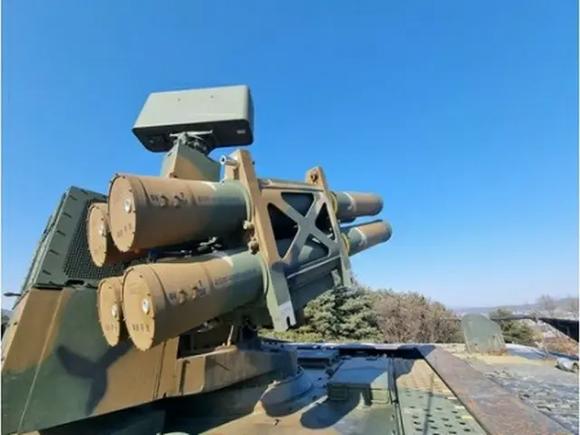 ２２年１２月２９日、北朝鮮の無人機による挑発を想定した韓国軍の合同防空訓練（合同参謀本部提供）＝（聯合ニュース）≪転載・転用禁止≫