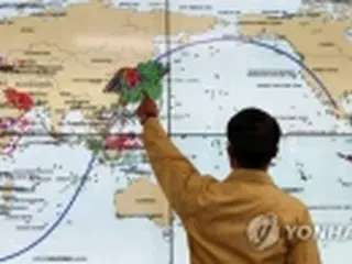 韓国・済州空港で２９便が遅延　米衛星の落下予測対応で