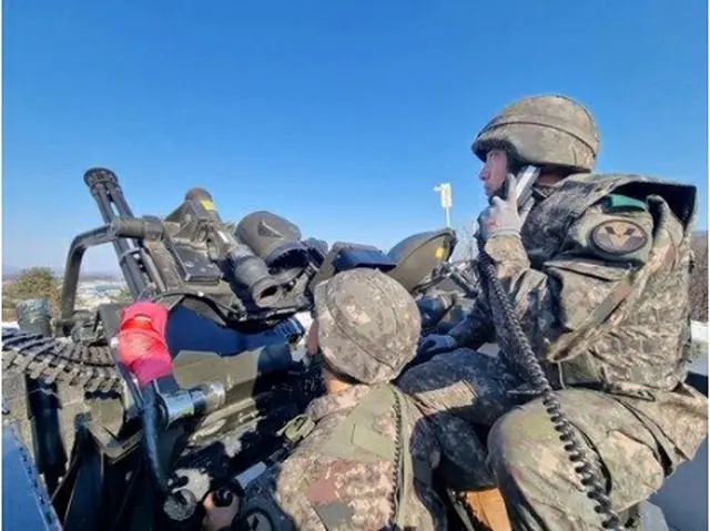 韓国軍合同参謀本部は先月２９日、北朝鮮の無人機による挑発を想定した合同防空訓練を実施した（合同参謀本部提供）＝（聯合ニュース）≪転載・転用禁止≫