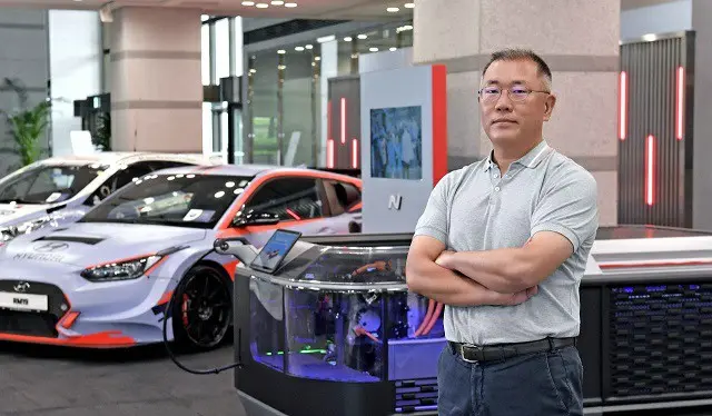 韓国・現代自動車グループのチョン・ウィソン（鄭義宣）会長（画像提供:wowkorea）