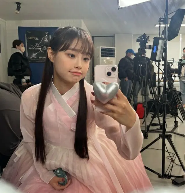 Chuu（元今月の少女）、顔の肉が“ふっくら”した？1（画像提供:wowkorea）