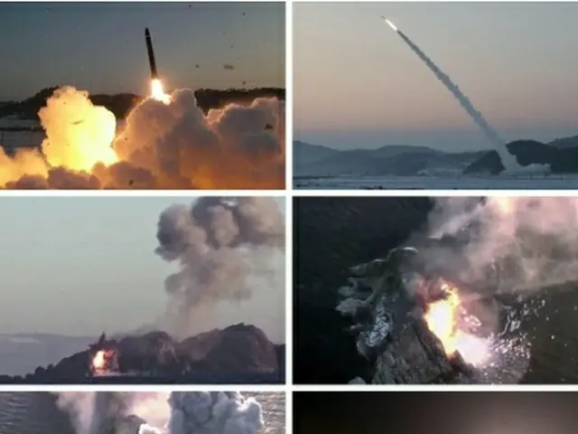 北朝鮮の朝鮮中央通信は昨年１２月３１日と今年１月１日に「超大型放射砲」の試射を行ったと報じた＝（聯合ニュース）≪転載・転用禁止≫
