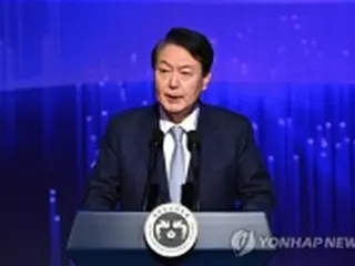 尹大統領の支持率３５%　前週比２ポイント下落