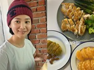 女優ユン・スンア、自然と痩せる完璧な食事公開