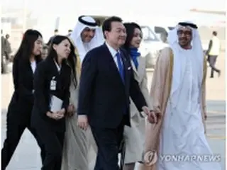 尹大統領がＵＡＥを国賓訪問　きょう首脳会談