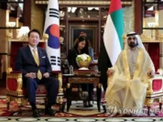 尹大統領とドバイ首長が会談　「最も信頼できるパートナー」へ期待表明