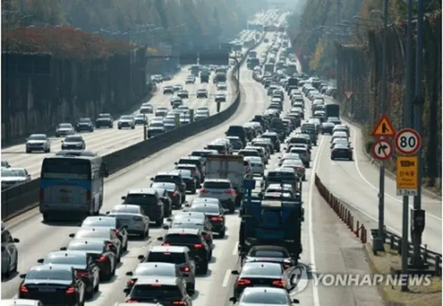 休日の京釜高速道路（資料写真）＝（聯合ニュース）