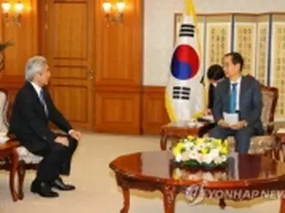 韓国首相　韓日・日韓協力委代表と面会＝「未来志向の関係発展へ努力」