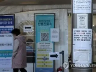 ［速報］韓国の新規コロナ感染者１万２２６２人　前週比約２万８千人減
