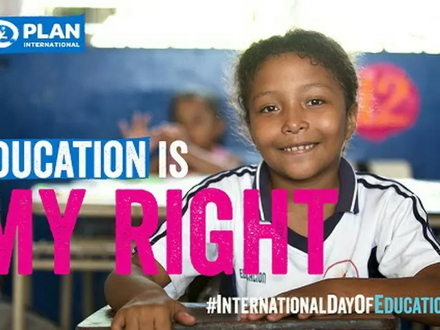 国際救護開発NGO「プラン」、「教育を受ける権利」への関心を訴える…世界教育の日（画像提供:wowkorea）