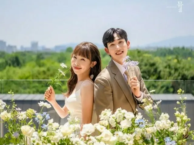 女性お笑い芸人オ・ナミ＆元サッカー選手パク・ミン、結婚5か月でバリへ新婚旅行（画像提供:wowkorea）