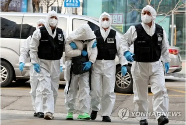 隔離を拒んで逃走した中国人は5日にソウルで身柄を確保された＝（聯合ニュース）