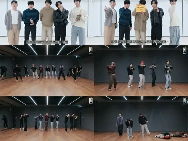 「MONSTA X」、罰ゲームを受けているメンバーは誰？…新曲の振り付け映像公開（画像提供:wowkorea）