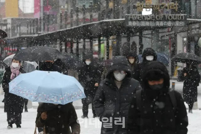 韓国でも寒波に続く大雪…「今週の出勤は災難」（画像提供:wowkorea）