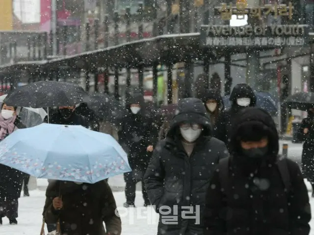 韓国でも寒波に続く大雪…「今週の出勤は災難」（画像提供:wowkorea）