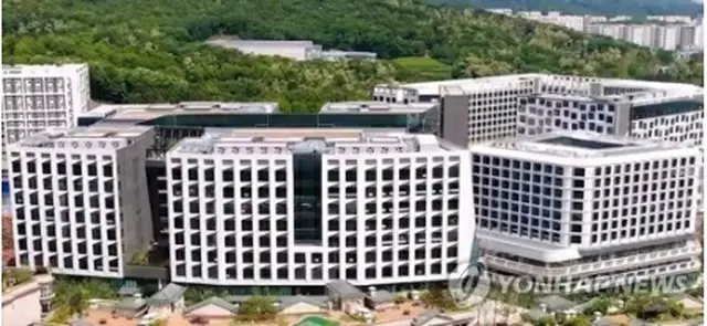ソウル郊外の京畿道・板橋にあるサムスンＳＤＳの事業所（同社提供）＝（聯合ニュース）≪転載・転用禁止≫