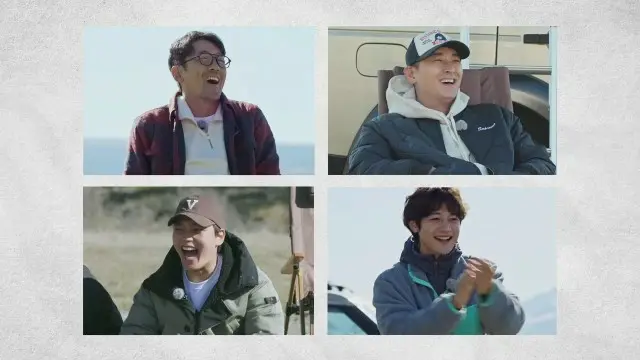 （左上から時計回り）ハ・ジョンウ、チュ・ジフン、ミンホ（SHINee）、ヨ・ジング。（画像:画面キャプチャ）