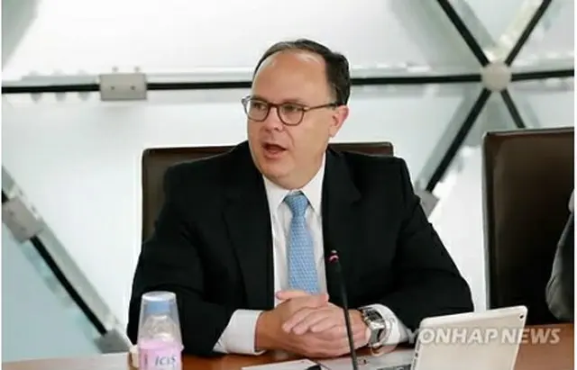 米国家情報会議のサイラー北朝鮮担当官（峨山政策研究院提供）＝（聯合ニュース）≪転載・転用禁止≫