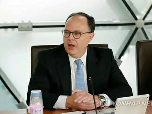 米国家情報会議のサイラー北朝鮮担当官（峨山政策研究院提供）＝（聯合ニュース）≪転載・転用禁止≫