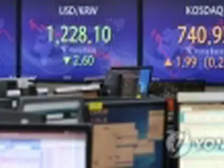 韓国総合株価指数が５日続伸　０．６２%高