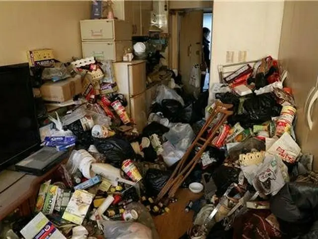 3000リットルのゴミに埋まったオフィステルの部屋…何があった？＝韓国（画像提供:wowkorea）