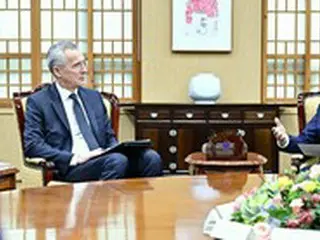 韓国外相、NATO事務総長と「会談」…「国際社会の団結した北核危機への対応に共感」