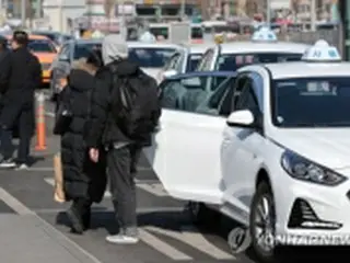 韓国・ソウルのタクシー　2月から初乗り料金値上げ