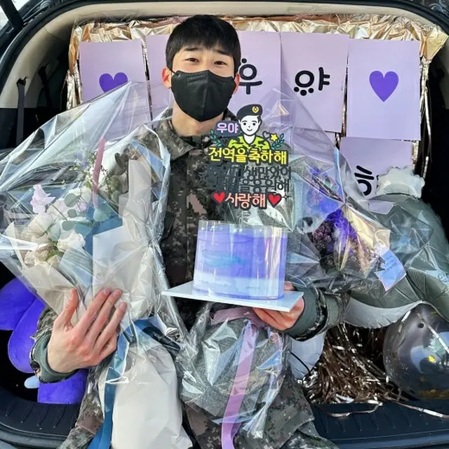 “除隊”「VICTON」ハン・スンウ、「軍生活で多くのことを学んだ…待っていてくれてありがとう」（画像提供:wowkorea）
