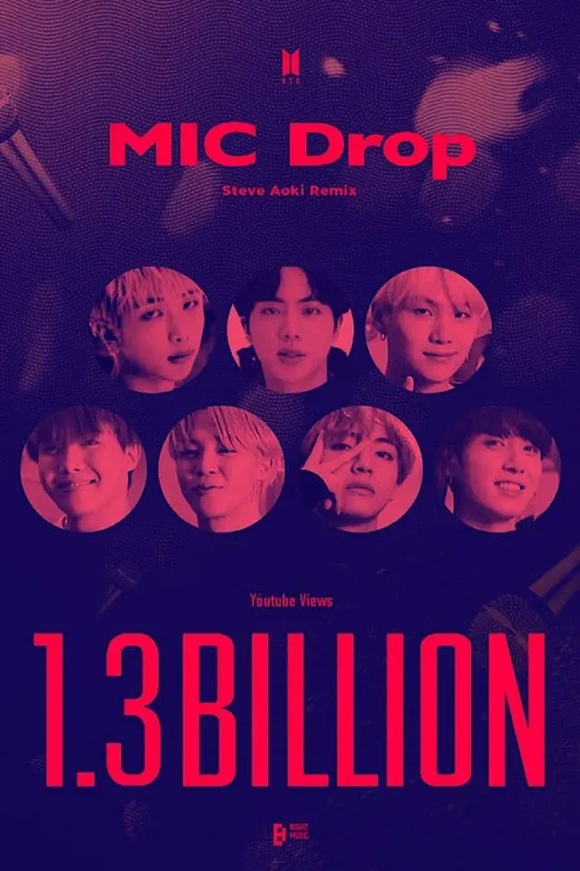 「BTS(防弾少年団)」、「MIC Drop」MV13億回再生達成（画像提供:wowkorea）