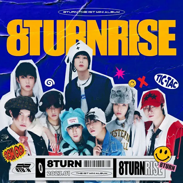≪今日のK-POP≫「8TURN」の「TIC TAC」　「Nanana」と思わず口ずさんでしまう中毒曲（画像提供:wowkorea）