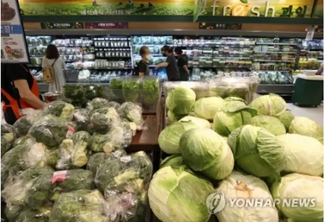ソウル市内の大型スーパー（資料写真）＝（聯合ニュース）