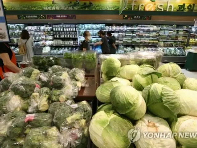 ソウル市内の大型スーパー（資料写真）＝（聯合ニュース）